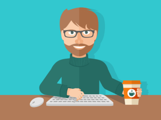 Программист за работой
