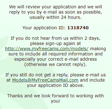 myfreecams модерация